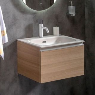 Тумба под раковину Armadi Art Vallessi 60см дуб светлый 837-060-L